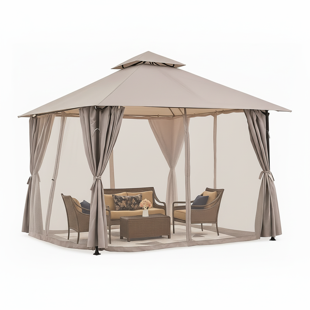 AuroraShade Marquis 12x12 Premium Canopy Gazebo